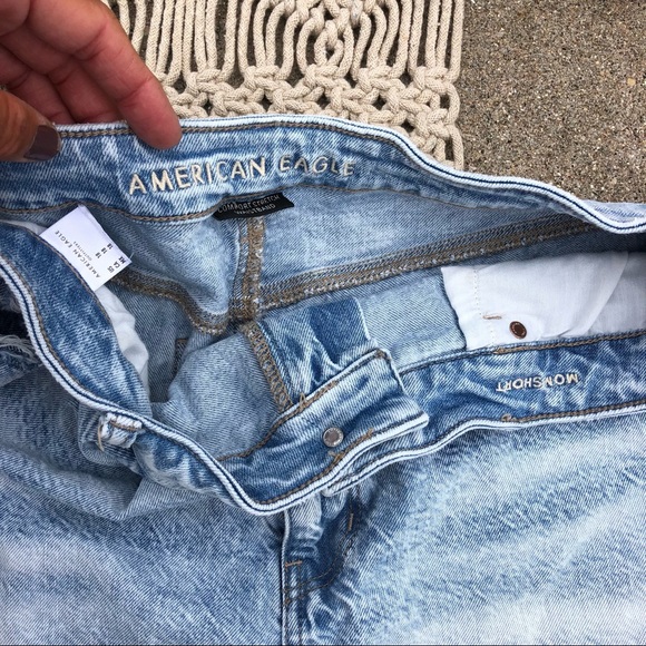 American Eagle Jean Shorts Size 18 - Mom Short - Picture 3 of 5